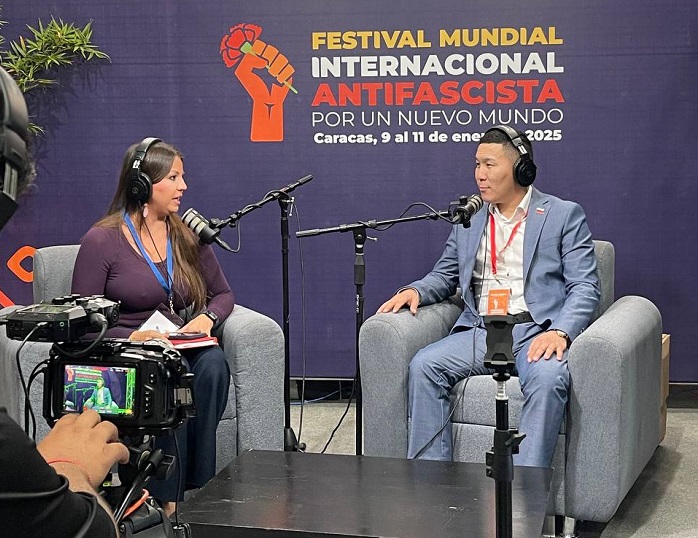 Фото Депутат горсовета Улан-Удэ принял участие в антифашистском фестивале в Венесуэле