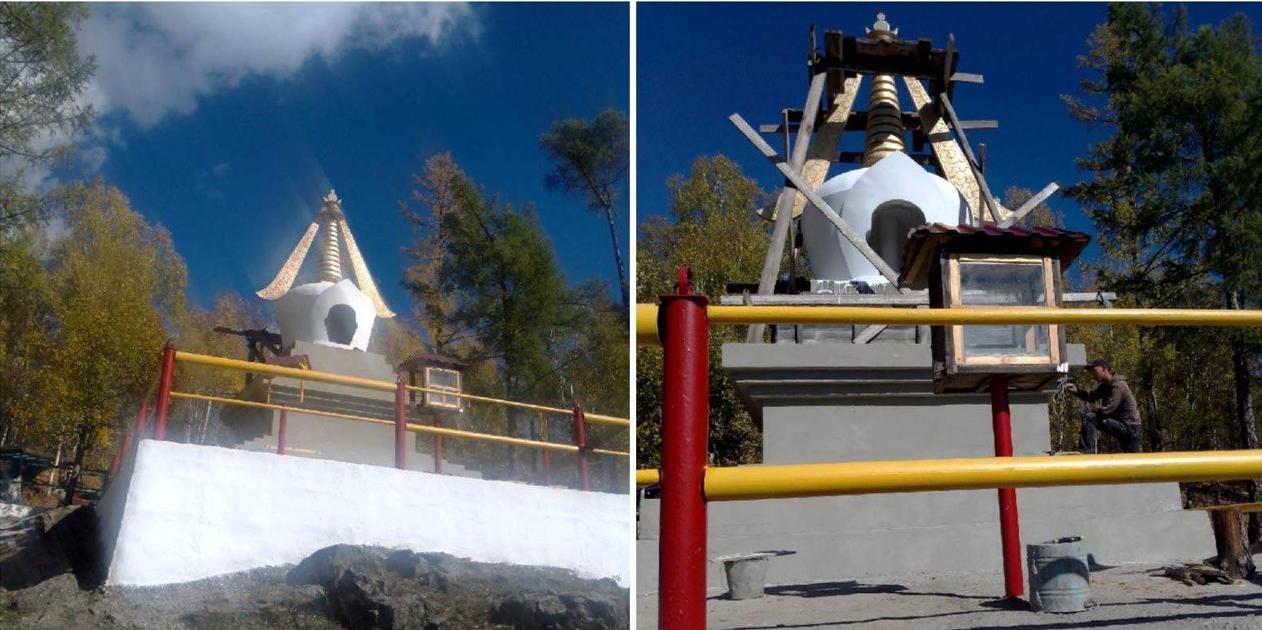 Фото В районе Бурятии появится 7-метровая буддийская ступа