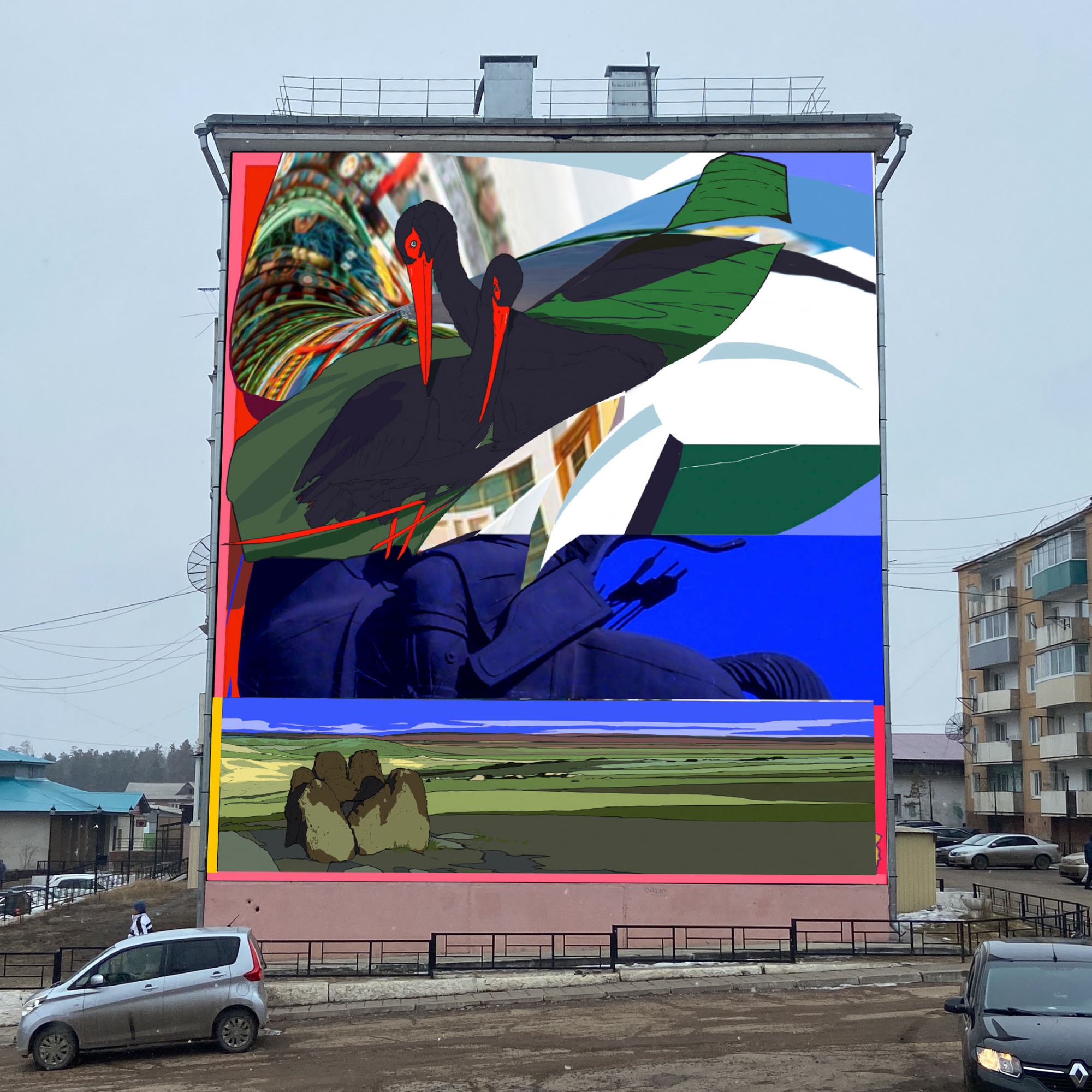 Фото Поселок в Бурятии украсят работы пяти победителей арт – фестиваля «Смена»