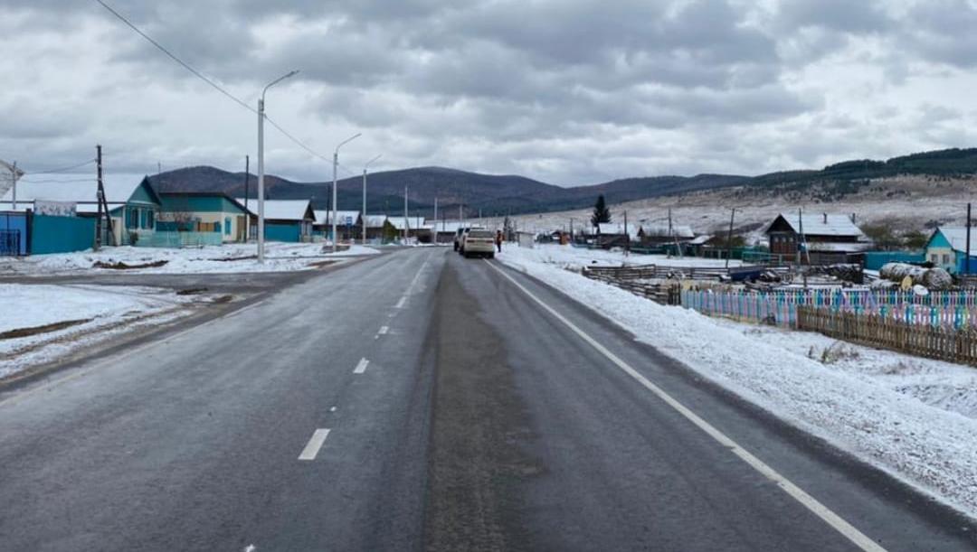 Фото В районе Бурятии раньше срока закончат ремонт дороги