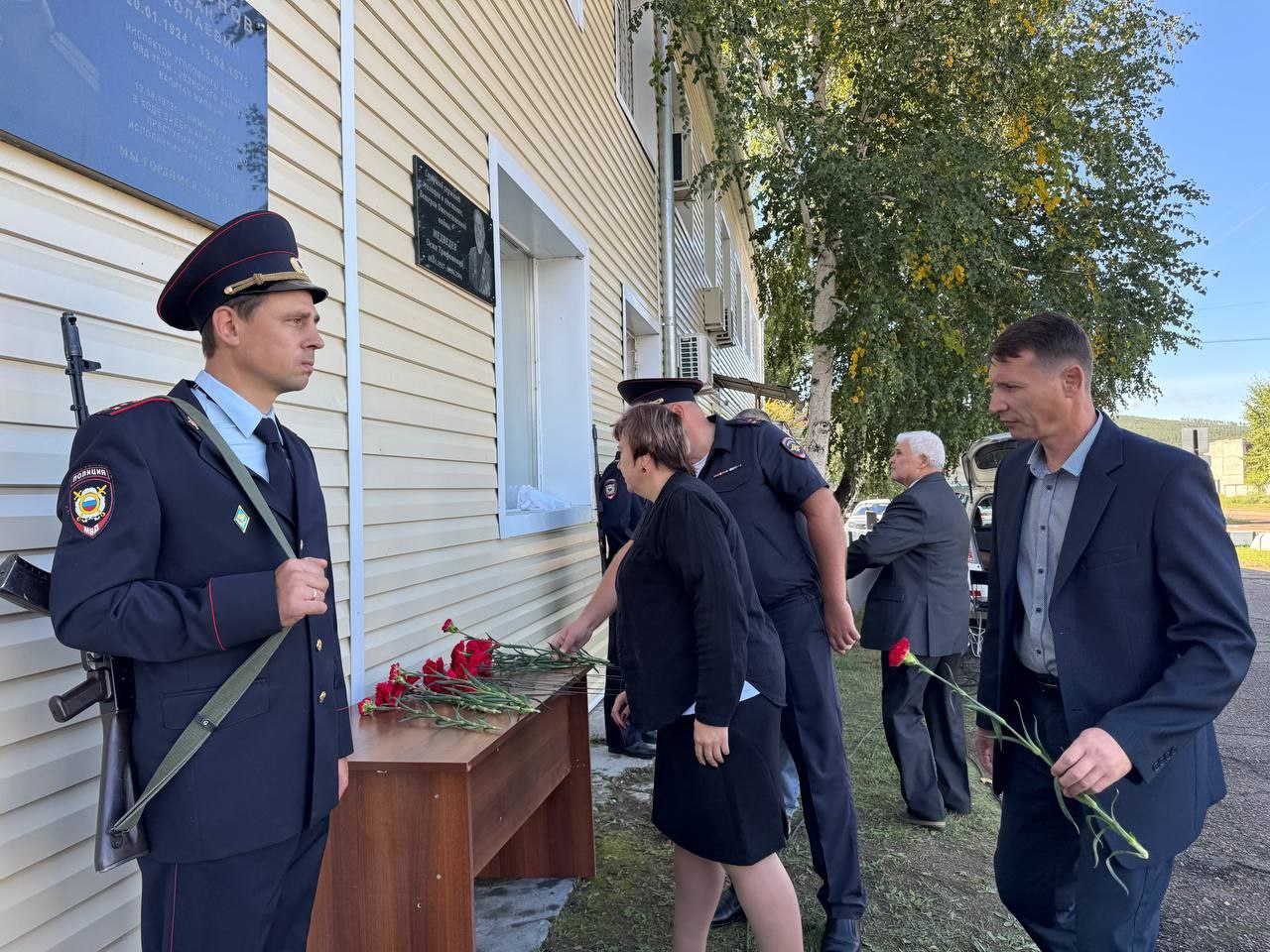 Фото В Тарбагатайском районе Бурятии открыли мемориальную доску Осипу Медведеву 