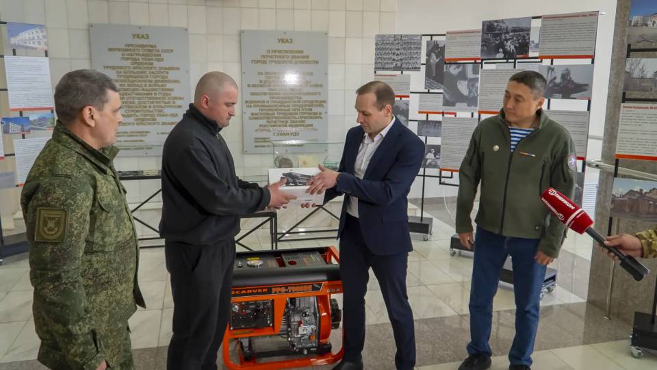 Фото «Мавик» и генератор отправятся землякам - бойцам СВО