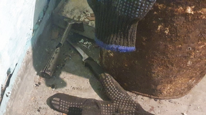 Фото В Бурятии убийца прятался от полиции в сугробе