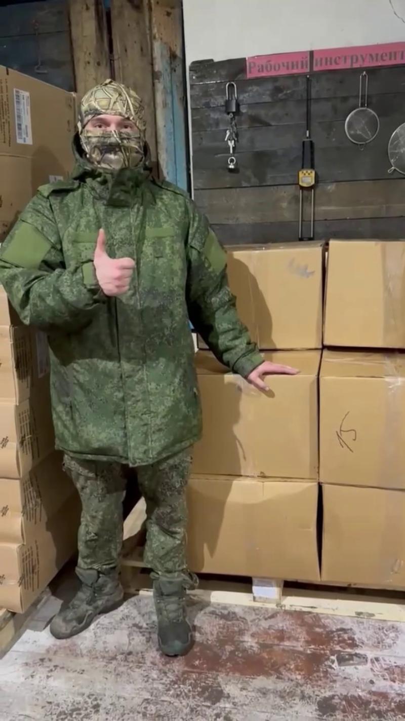 Фото На СВО военные из Бурятии получили первую партию Новогодних подарков