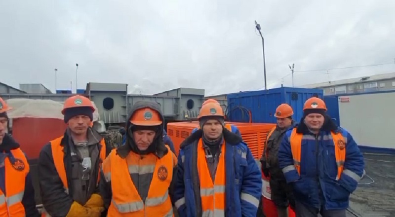Фото В Улан-Удэ строители Третьего моста лично опровергли слухи о задержке зарплат (ВИДЕО)