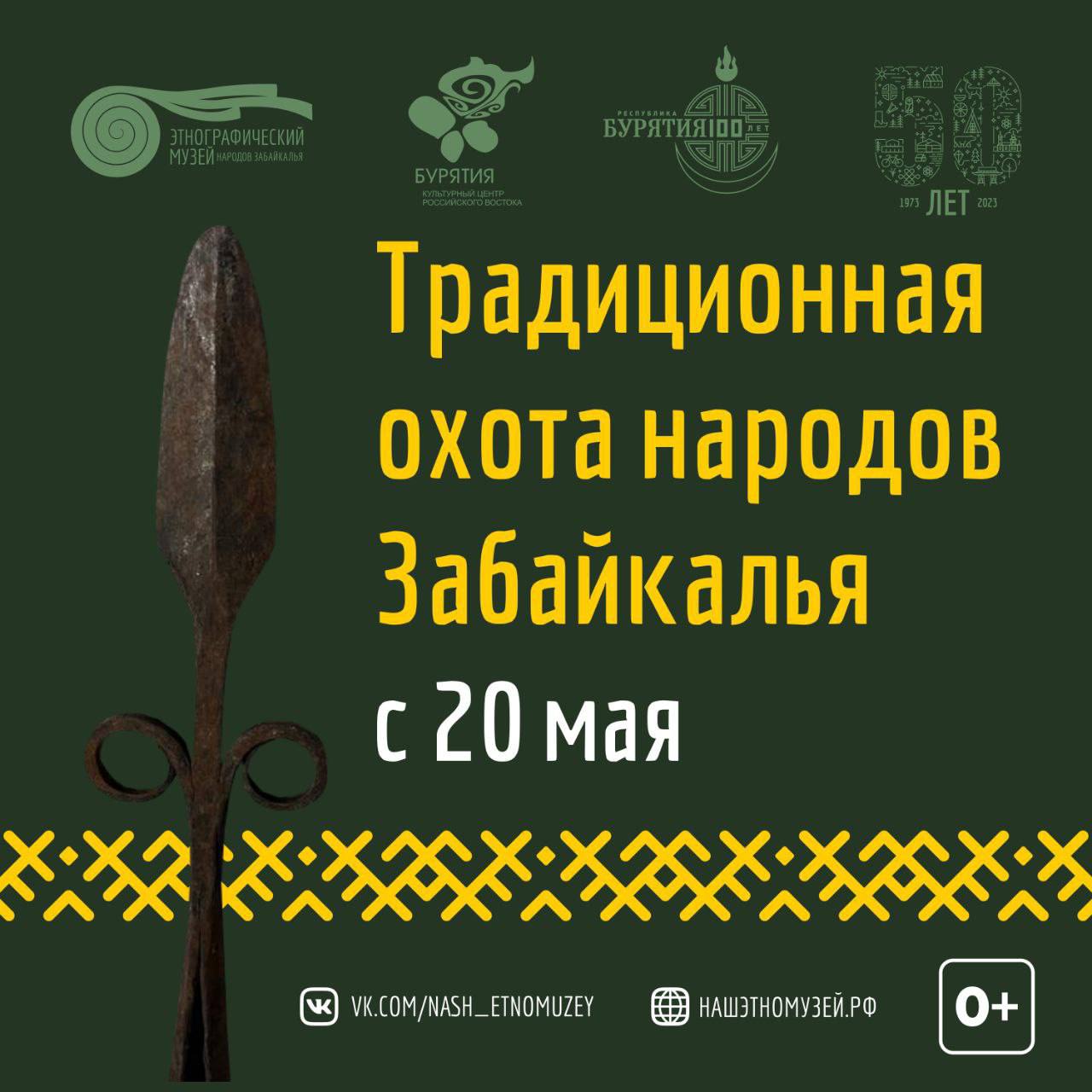Фото В Этнографическом музее открылась выставка «Традиционная охота народов Забайкалья»