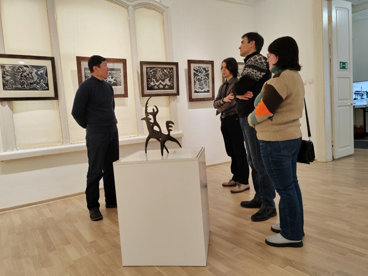 Фото В музее Улан-Удэ открылась еще одна выставка с шаманскими мотивами