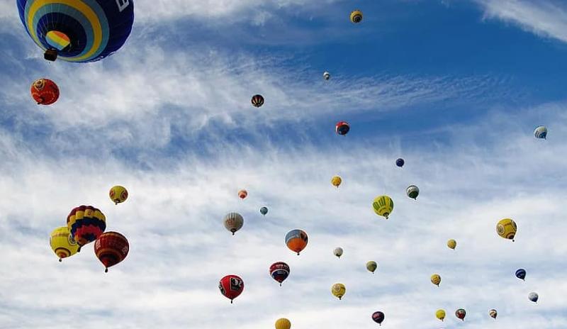 Фото В небо над Улан-Удэ поднялись 20 воздушных шаров