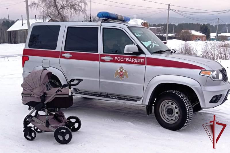 Фото В Кабанском районе росгвардейцы задержали подозреваемого в краже