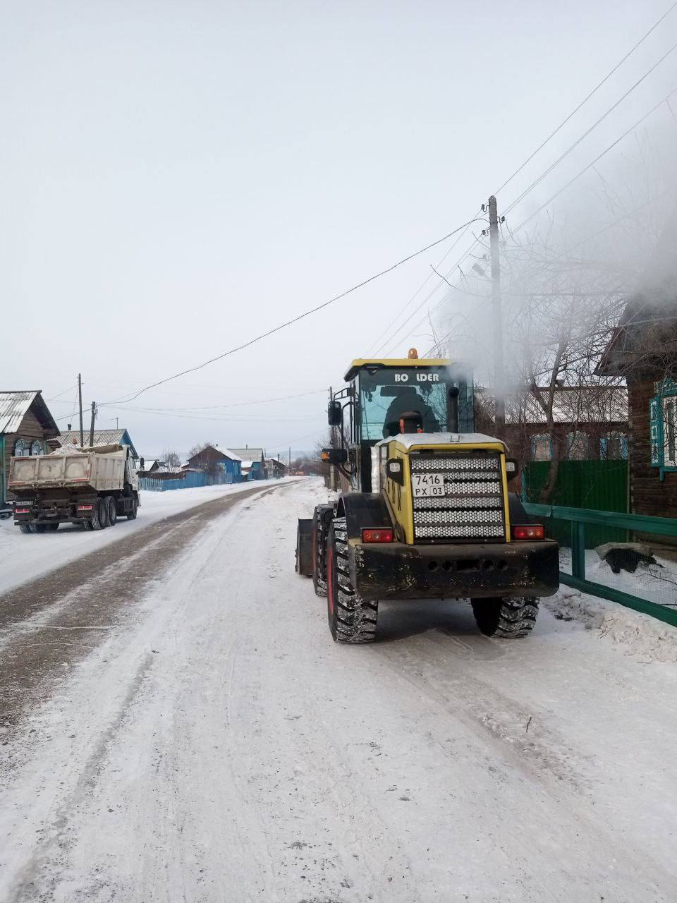 Фото В Бичурском районе Бурятии очистили дороги после вмешательства прокуратуры