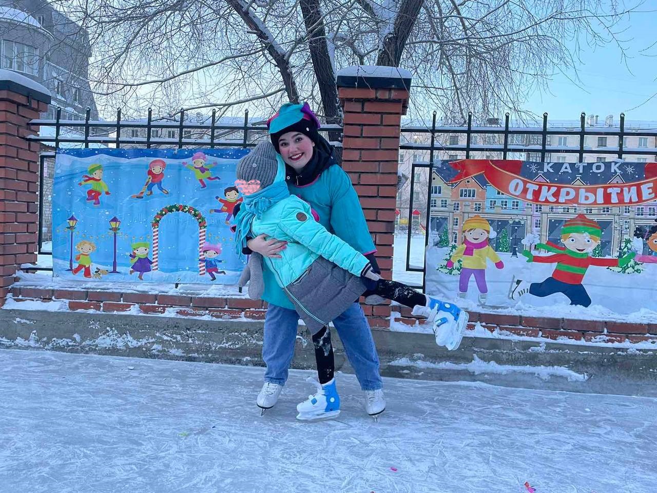 Фото В Улан-Удэнском детском саду открылся каток для воспитанников