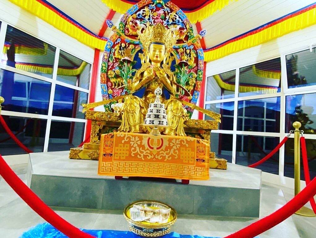 Фото В Тугнуйском дацане Бурятии состоится освящение статуи Будды Майтреи и 16 Субурганов
