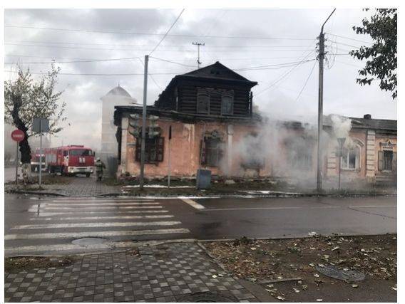 Фото В Улан-Удэ едва не сгорел дом председателя Верхнеудинской городской Думы