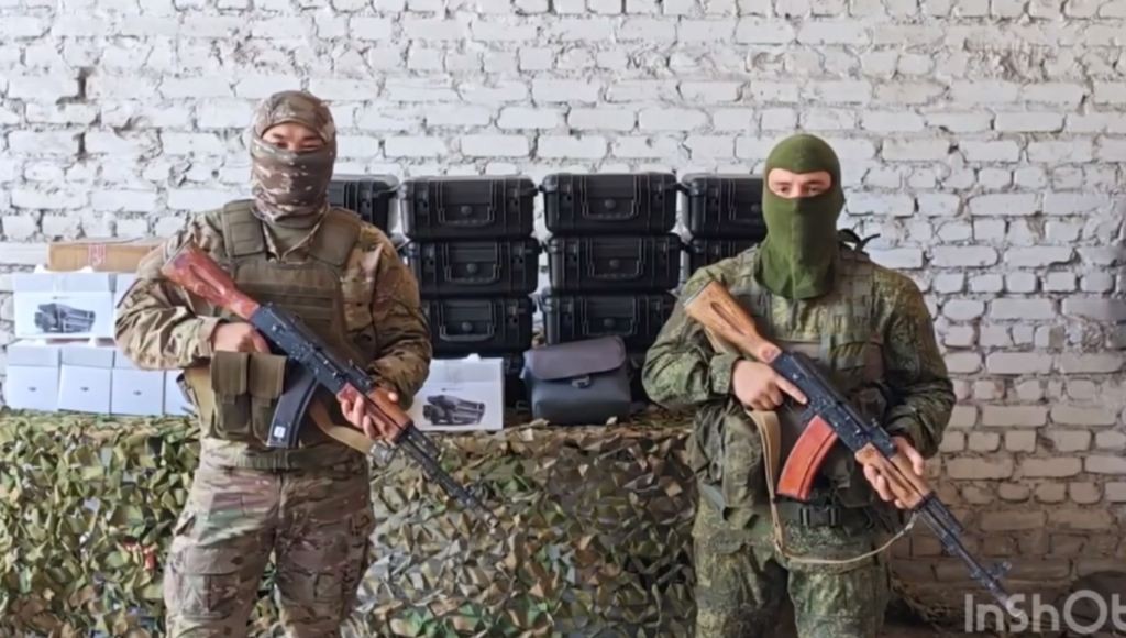 Фото Бурятские бойцы получили очередную партию гуманитарной помощи 