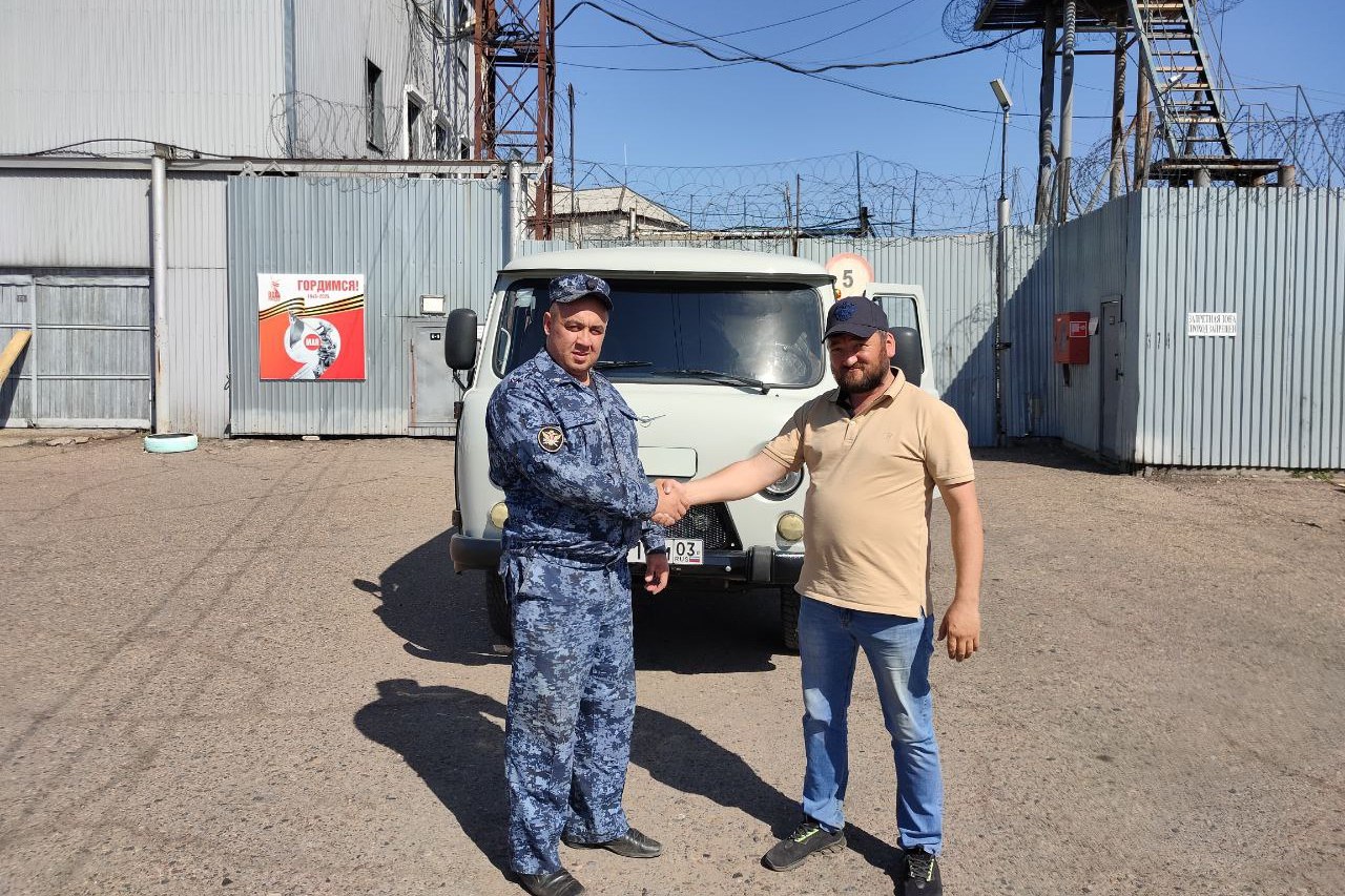 Фото Автомобиль для «Заповедного Подлеморья» отремонтировали в колонии Бурятии