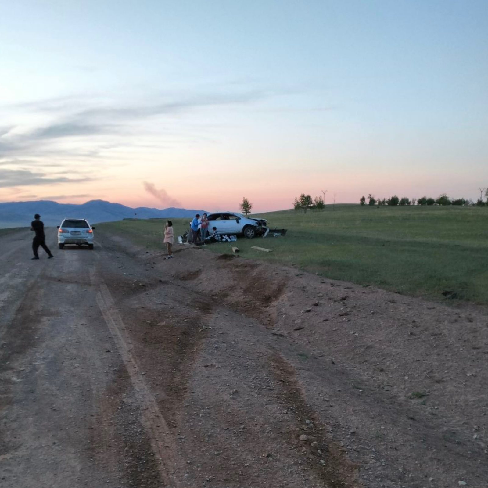 Фото В районе Бурятии в ДТП погиб 32-летний водитель иномарки