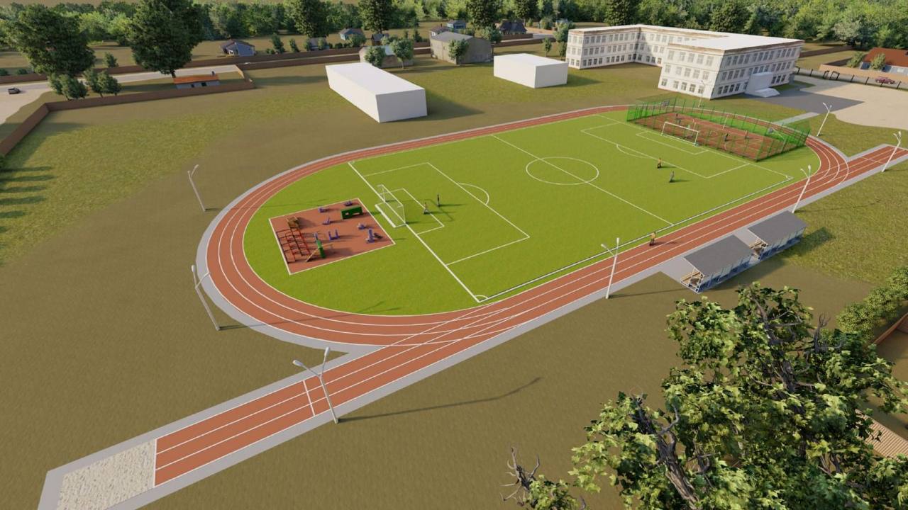 Фото В Усть-Баргузинской школе в Бурятии построят современный стадион