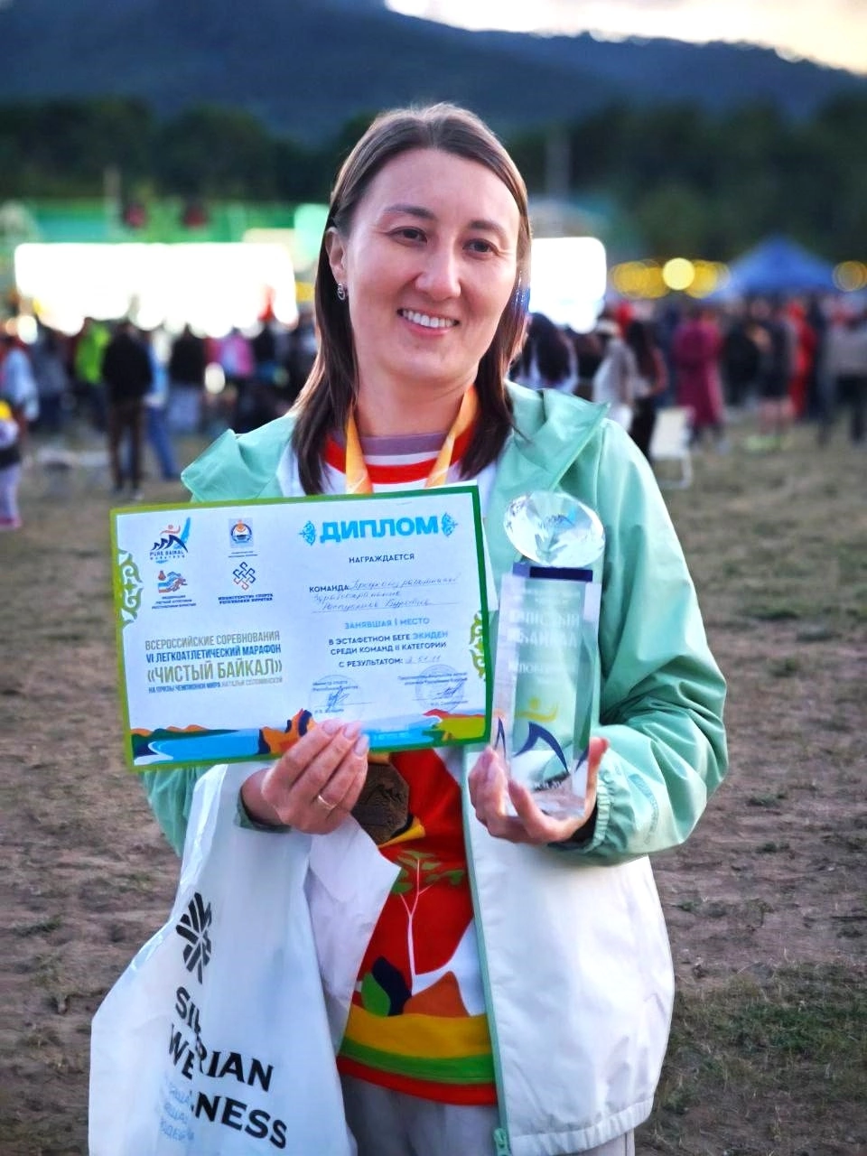 Фото В Бурятии на Международном марафоне «Чистый Байкал» победу одержала медсестра