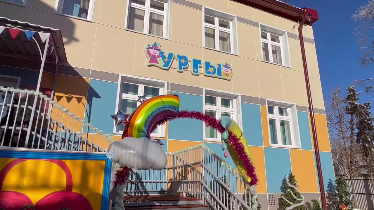 Фото Глава Бурятии поздравил жителей улуса Санага с открытием нового детского сада