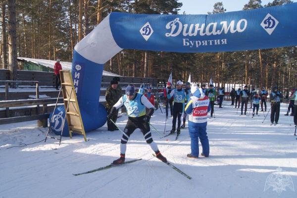 Фото Росгвардейцы Бурятии стали чемпионами «Динамо» в лыжных гонках