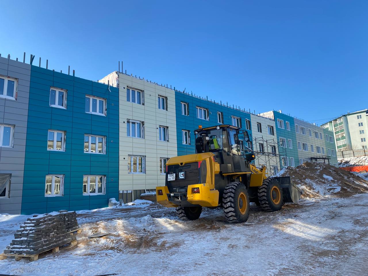 В Улан-Удэ дома на Новом Зеленом планируют сдать до конца марта |  20.01.2023 | Новости Улан-Удэ - БезФормата