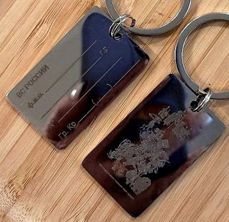 Фото Уникальный воинский жетон-оберег создал мастер из Бурятии