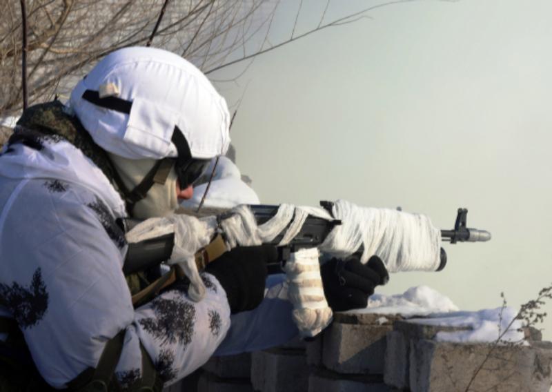 Фото В Бурятии военнослужащие ВВО отразили «нападение диверсантов» на военные объекты