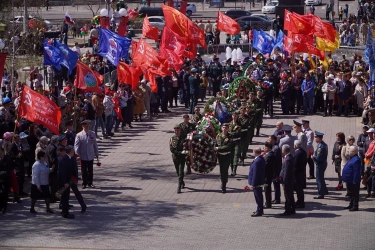 Фото «Мы победим!». В Улан-Удэ прошел митинг в честь Дня Победы (ФОТО)
