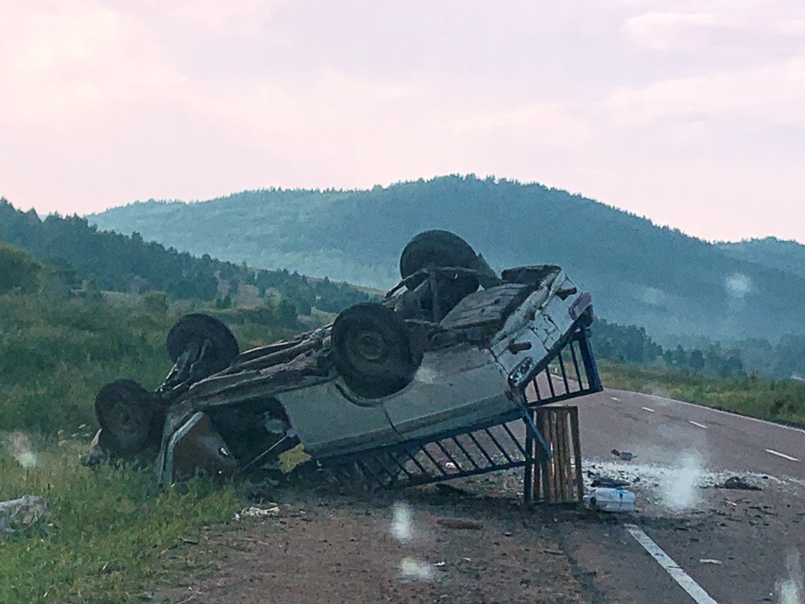 Фото В Бурятии из-за пьяного водителя в ДТП погиб пассажир «Москвича»