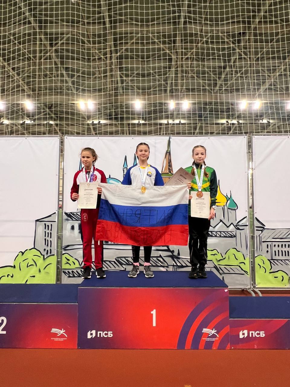 Фото Юная легкоатлетка из Бурятии с блеском выступила на всероссийских соревнованиях