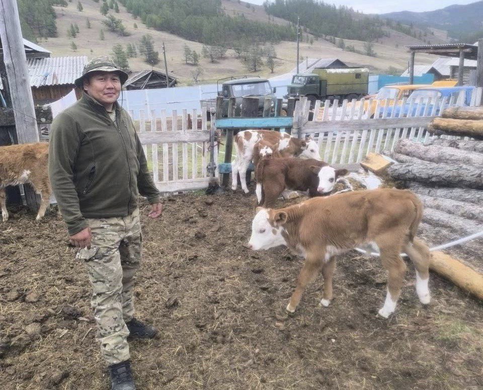 Фото Ветеран СВО занялся семейным фермерством в Бурятии