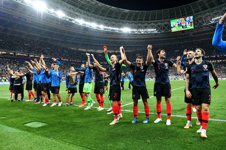 Фото Сборная Хорватии поборется с Францией за кубок ЧМ по футболу