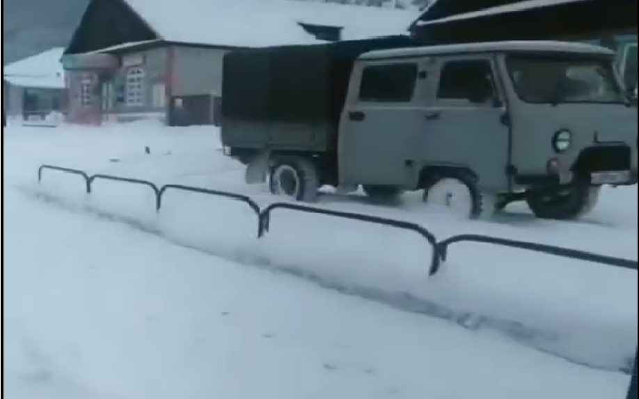 Фото ВИДЕО ДНЯ: как убирают снег в Бурятии