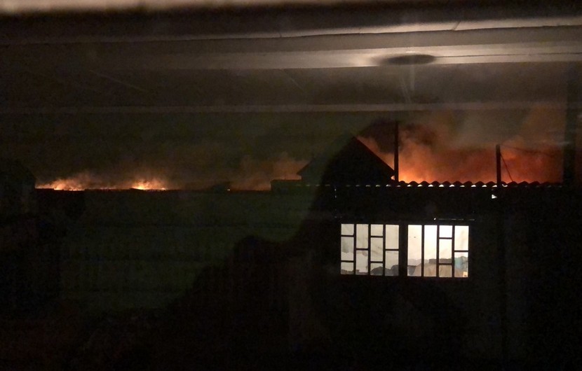 Фото «Всю ночь сидели на чемоданах»: Степные пожары в Мухоршибирском районе вплотную подходили к селам