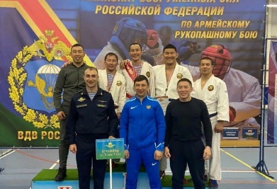 Фото Бурятский боец стал пятикратным чемпионом ВДВ