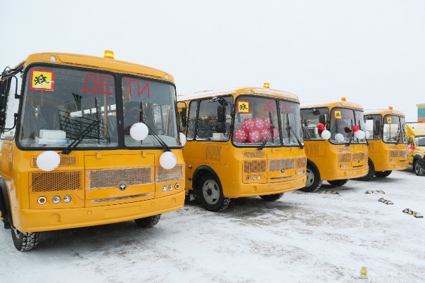 Фото Школьников Улан-Удэ будут развозить новые автобусы (ФОТО)