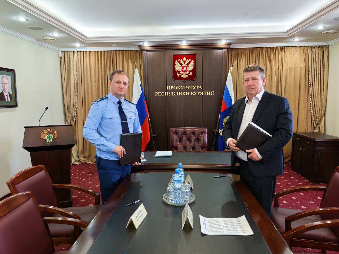 Фото Прокурор Бурятии подписал соглашение о сотрудничестве с ОНК 