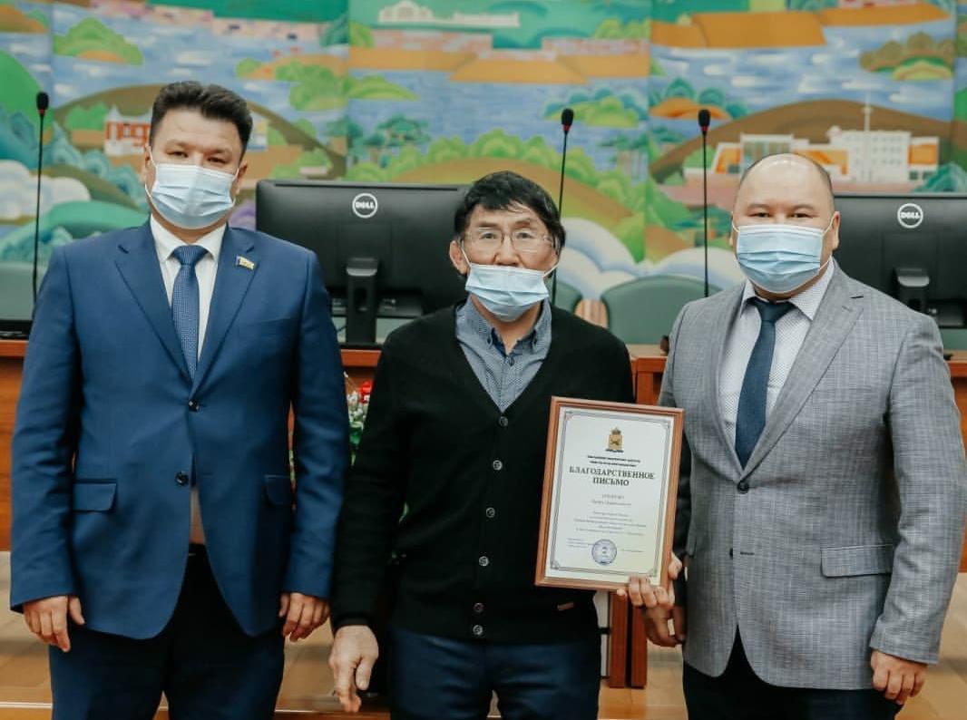В Улан-Удэ наградили юных спортсменов и ветеранов спорта