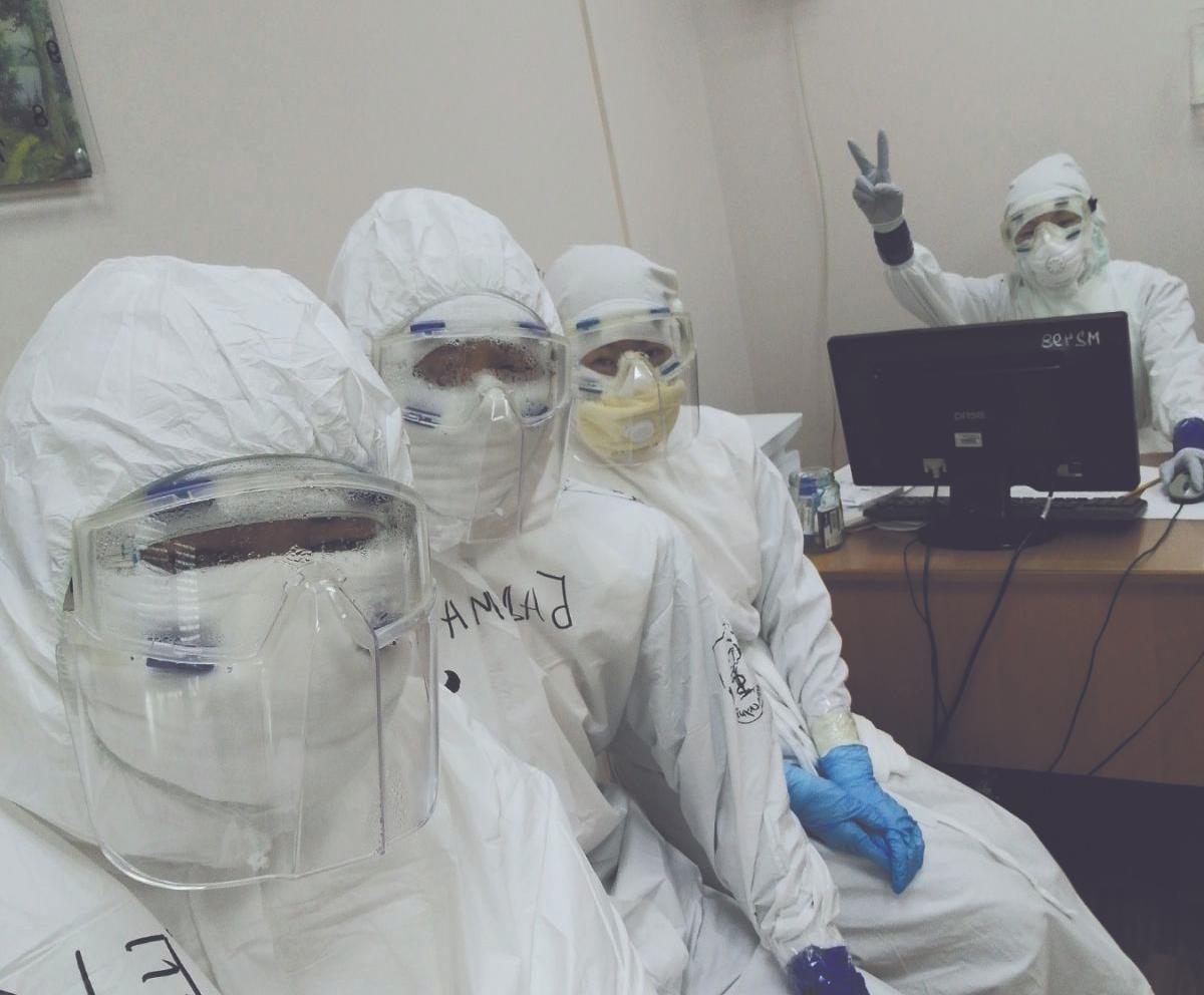 Фото Студенты Медицинского института БГУ – герои нашего времени