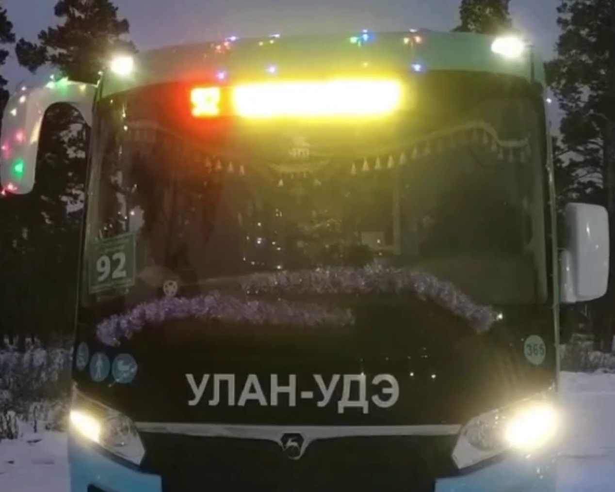 Фото Автобусы и трамваи Улан-Удэ в новогоднюю ночь будут работать бесплатно