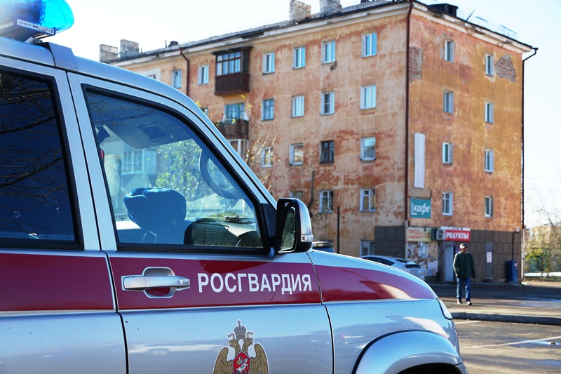 Фото В Улан-Удэ сотрудники вневедомственной охраны задержали подозреваемую в краже