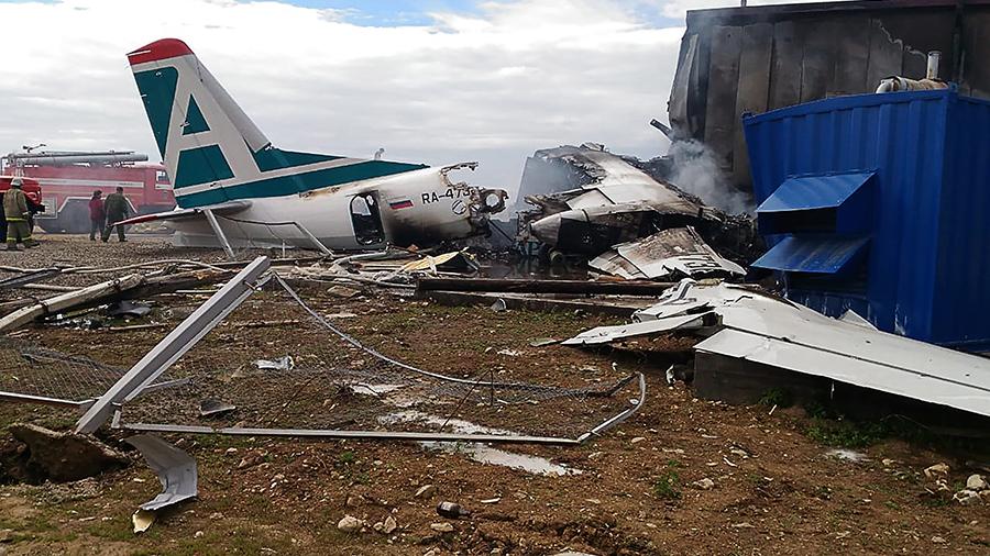 Фото МАК назвал предварительную причину аварии Ан-24 в Бурятии
