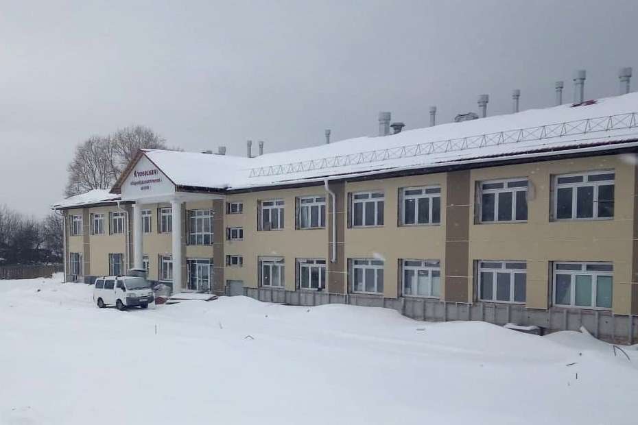 Фото Строительство школы в с. Клюевка в Бурятии будет завершено в этом году