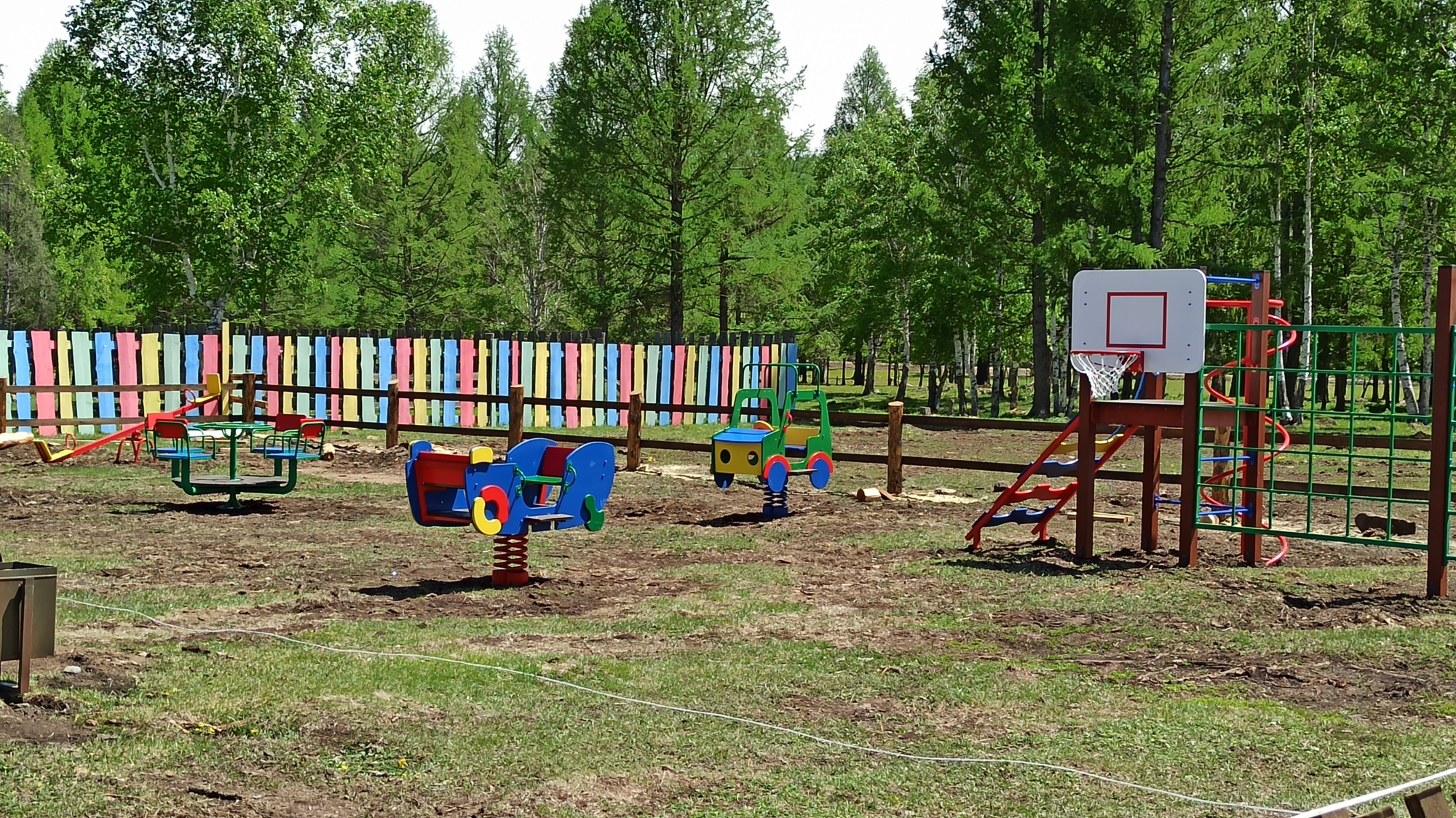 Фото Первые детские площадки по проекту «1000 дворов» уже радуют жителей Бурятии