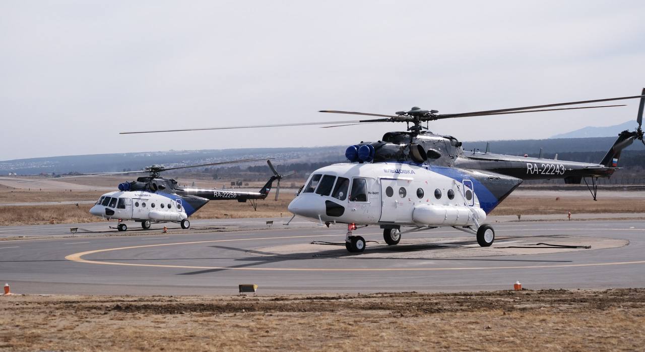 Фото Улан-Удэнский авиазавод передал два вертолета Ми-8АМТ авиапредприятию «Ельцовка»