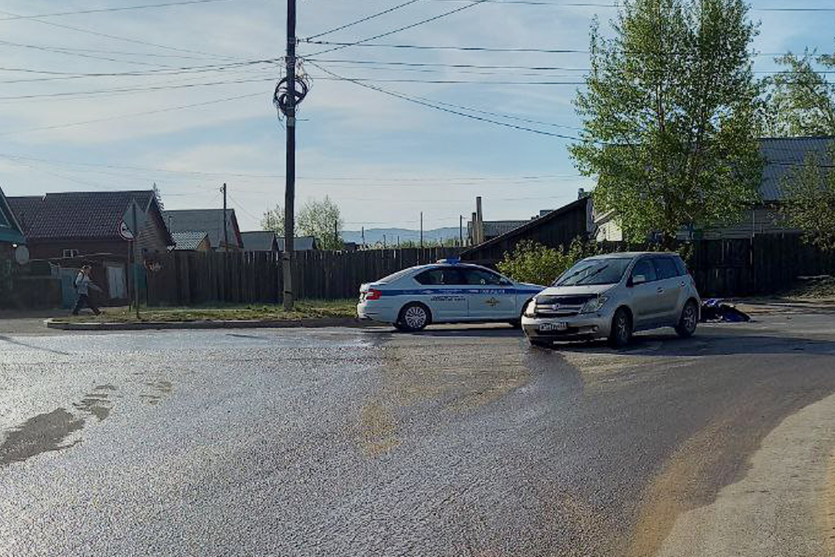 В Бурятии водитель автомобиля сбил мотоциклиста - Происшествия - Новая  Бурятия