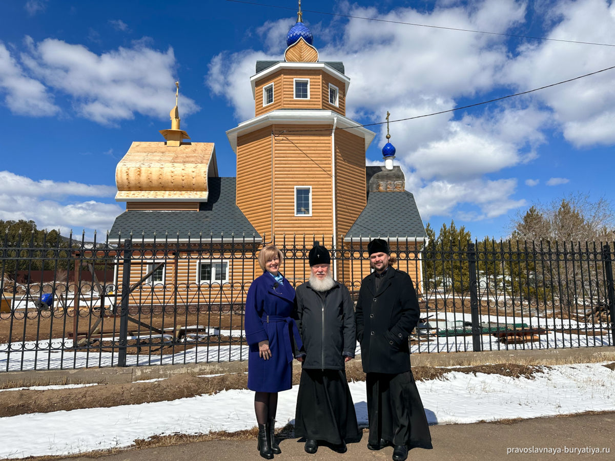 Фото В Улан-Удэ митрополит Иосиф встретился с председателем Комитета по культуре