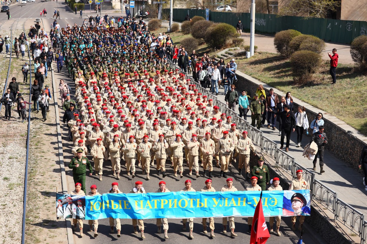 Фото Парад юных патриотов пройдет в Улан-Удэ 