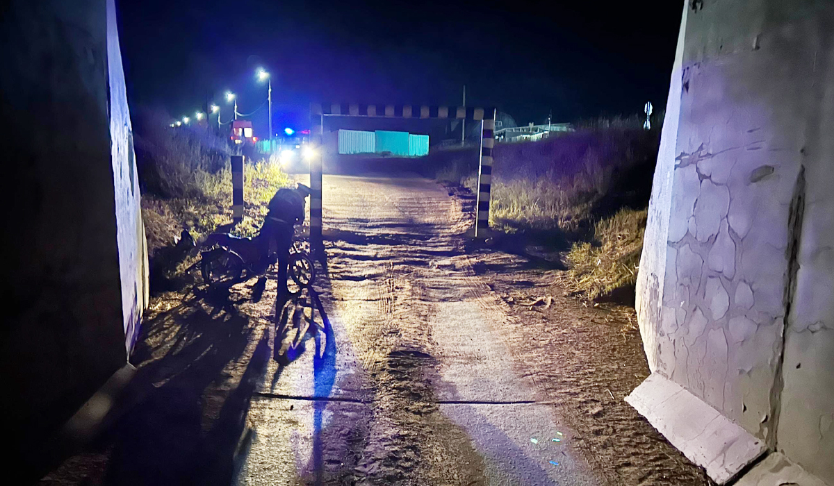 Фото В районе Бурятии водитель мопеда сломал ногу