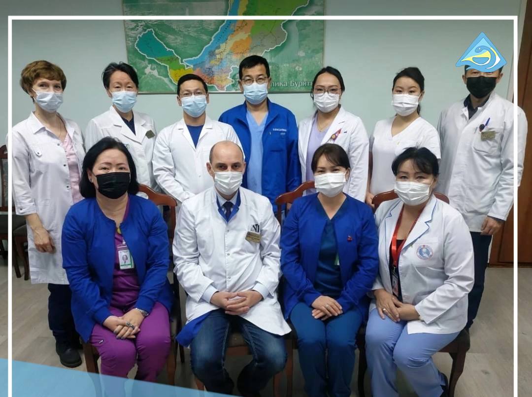 Фото Врачи из Монголии прошли обучение в Республиканской больнице в Бурятии